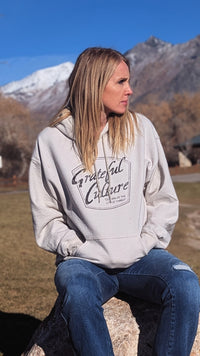 Grateful Hoodie White