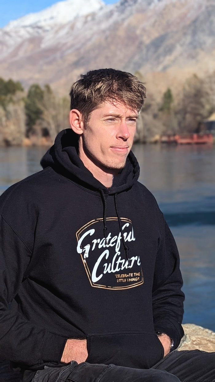 Grateful Hoodie Black