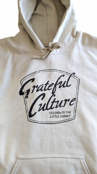 Grateful Hoodie White